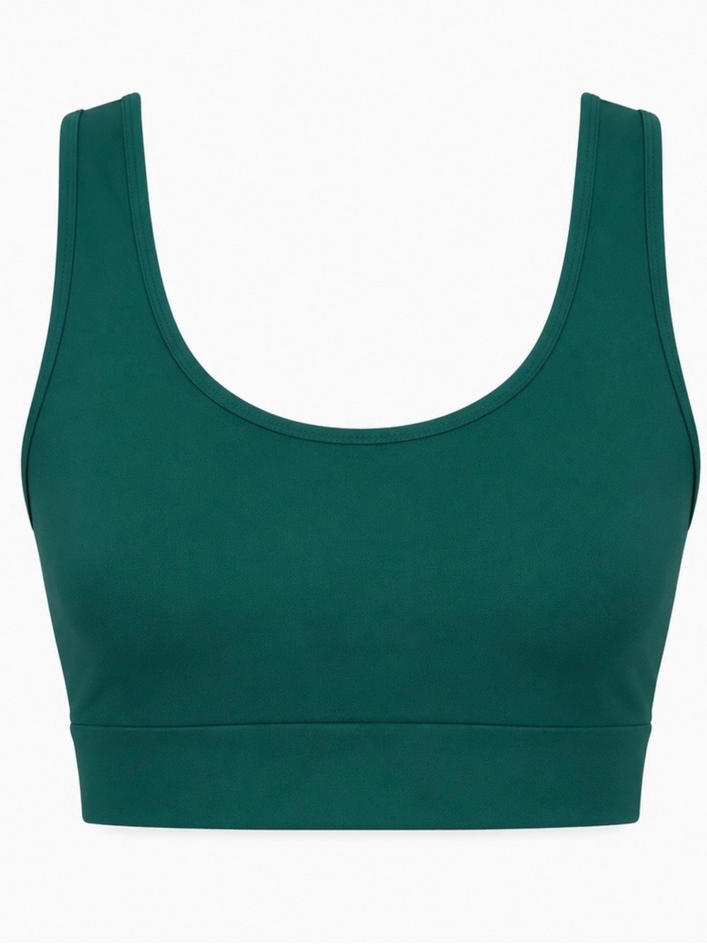 STRIPT Emerald Green Sports Bra Crop Top Size XL NWT
